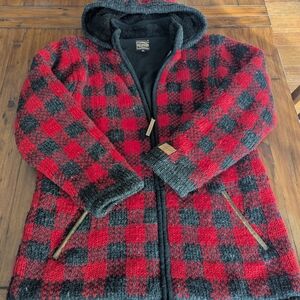 Kyber Wool Knit Hoodie Jacket